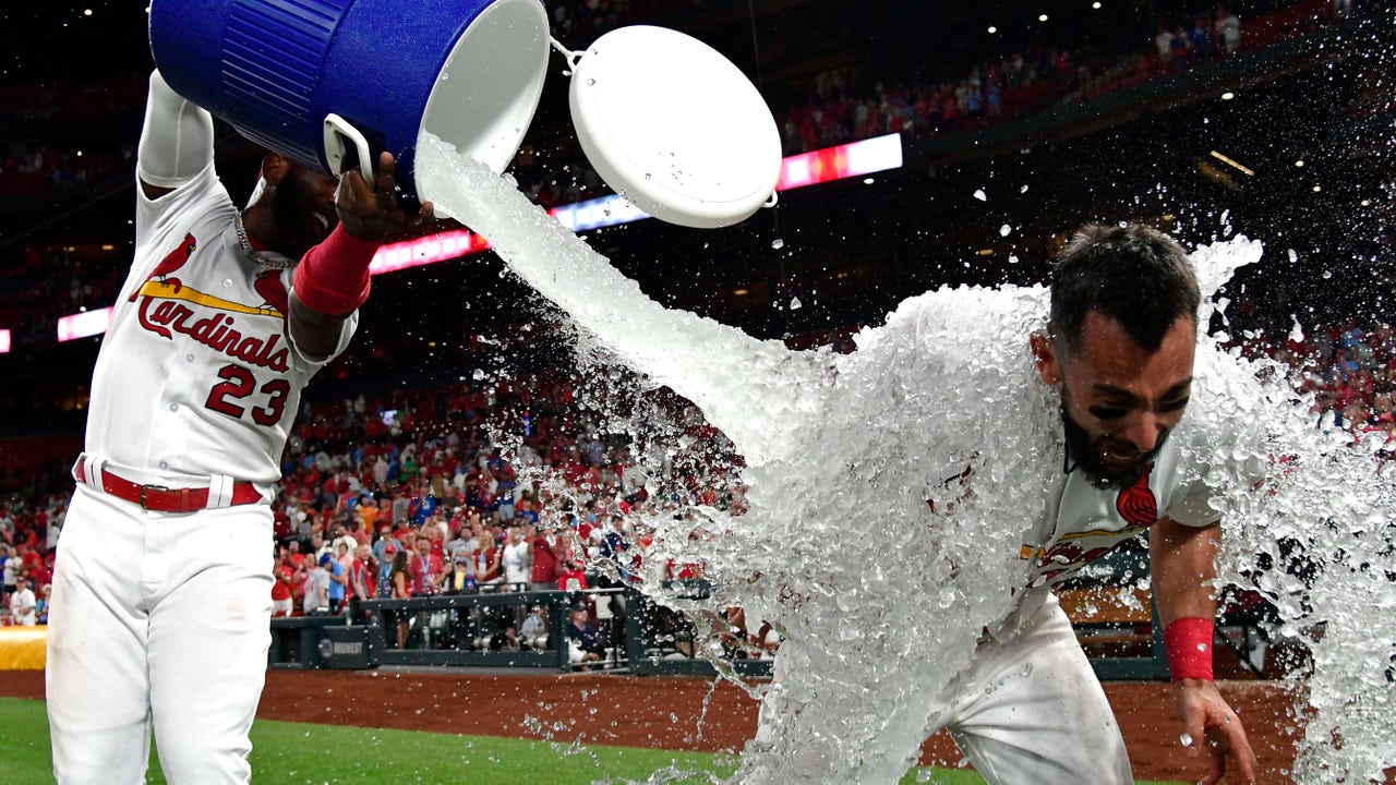 Carpenter hits walk-off single in 10th inning, beating Cubs 2-1